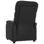 Sillón reclinable eléctrico de cuero sintético negro by , Armchairs - Ref: Foro24-3073670, Price: 238,39 €, Discount: %
