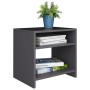 Mesitas de noche 2 uds madera contrachapada gris 40x30x40 cm by , Nightstands - Ref: Foro24-800014, Price: 44,39 €, Discount: %