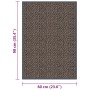 Felpudo de nudo marrón oscuro 60x90 cm von , Fußmatten - Ref: Foro24-326937, Preis: 25,87 €, Rabatt: -5%%