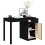 Escritorio de madera maciza de pino negro 100x50x75 cm by , Desks - Ref: Foro24-814633, Price: 121,57 €, Discount: %