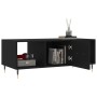 Mesa de centro madera contrachapada negro 102x50x40 cm by , Coffee table - Ref: Foro24-829277, Price: 69,88 €, Discount: %