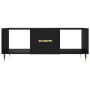 Mesa de centro madera contrachapada negro 102x50x40 cm by , Coffee table - Ref: Foro24-829277, Price: 69,88 €, Discount: %