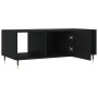 Mesa de centro madera contrachapada negro 102x50x40 cm by , Coffee table - Ref: Foro24-829277, Price: 69,88 €, Discount: %