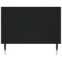 Mesa de centro madera contrachapada negro 102x50x40 cm by , Coffee table - Ref: Foro24-829277, Price: 69,88 €, Discount: %