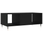 Mesa de centro madera contrachapada negro 102x50x40 cm by , Coffee table - Ref: Foro24-829277, Price: 69,88 €, Discount: %