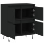 Aparador de madera contrachapada negro 60x35x70 cm by , Sideboards - Ref: Foro24-831213, Price: 67,99 €, Discount: %