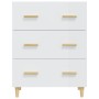 Aparador de madera contrachapada blanco brillante 70x34x90 cm | Foro24.es | Tu tienda online para hogar, jardín y más Foro24.es