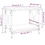 Mesa auxiliar madera contrachapada gris Sonoma 55x38x45 cm by , Coffee table - Ref: Foro24-823330, Price: 40,54 €, Discount: %