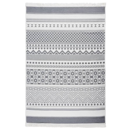Alfombra de algodón blanca 160x230 cm by , Rugs - Ref: Foro24-340121, Price: 46,67 €, Discount: %