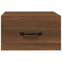 Mesita de noche de pared marrón roble 35x35x20 cm | Foro24.es | Tu tienda online para hogar, jardín y más Foro24.es