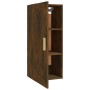 Armario de pared madera contrachapada roble ahumado 35x34x90 cm | Foro24.es | Tu tienda online para hogar, jardín y más Foro24.es