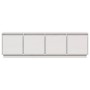 Mueble de TV madera maciza de pino blanco 156x37x45 cm by , TV Furniture - Ref: Foro24-814395, Price: 143,12 €, Discount: %