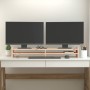 Soporte para monitor madera maciza de pino 100x27x15 cm by , Computer bases and risers - Ref: Foro24-814024, Price: 34,33 €, ...