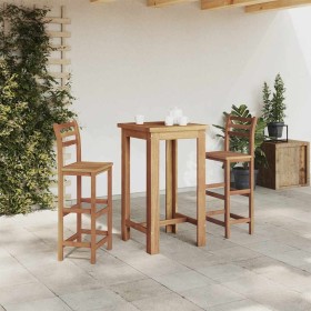 Mesa de bar de madera de acacia maciza 60x60x105 cm von , Küchen- und Esstische - Ref: Foro24-246663, Preis: 165,56 €, Rabatt: %
