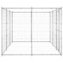 Perrera de exterior de acero galvanizado 7,26 m² de vidaXL, Casetas y cercados para perros - Ref: Foro24-3082308, Precio: 348...