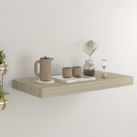 Estante flotante de pared MDF color roble 50x23x3,8 cm von , Regale und Regale - Ref: Foro24-323871, Preis: 26,02 €, Rabatt: ...