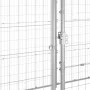 Zwinger aus verzinktem Stahl für den Außenbereich 7,26 m² (7,26 m²) von vidaXL, Hundehütten und Zäune - Ref: Foro24-3082308, ...