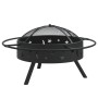 Brasero con atizador acero XXL 70 cm von , Kamine - Ref: Foro24-360064, Preis: 126,31 €, Rabatt: %