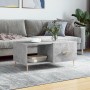 Mesa de centro madera contrachapada gris hormigón 90x50x40 cm by , Coffee table - Ref: Foro24-829200, Price: 47,32 €, Discoun...