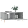 Mesa de centro madera contrachapada gris hormigón 90x50x40 cm by , Coffee table - Ref: Foro24-829200, Price: 47,32 €, Discoun...