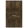 Mesita de noche de pared 2 unidades color roble ahumado by , Nightstands - Ref: Foro24-816953, Price: 65,95 €, Discount: %