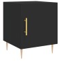 Mesita de noche madera de ingeniería negro 40x40x50 cm by , Nightstands - Ref: Foro24-827534, Price: 40,52 €, Discount: %