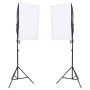 Kit de estudio fotográfico con luces, fondo y reflector by , Flashes and studio lighting - Ref: Foro24-3144004, Price: 219,20...