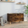 Mueble discos madera contrachapada roble ahumado 74,5x38x48 cm by , CD and DVD storage - Ref: Foro24-831962, Price: 44,70 €, ...