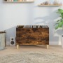Mueble discos madera contrachapada roble ahumado 74,5x38x48 cm by , CD and DVD storage - Ref: Foro24-831962, Price: 44,70 €, ...