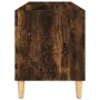 Mueble discos madera contrachapada roble ahumado 74,5x38x48 cm by , CD and DVD storage - Ref: Foro24-831962, Price: 44,70 €, ...