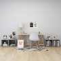Mueble de TV 4uds madera contrachapada gris hormigón 37x35x37cm de , Muebles TV - Ref: Foro24-805512, Precio: 59,12 €, Descue...