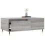Mesa de centro madera contrachapada gris Sonoma 90x50x36,5 cm by , Coffee table - Ref: Foro24-830802, Price: 52,48 €, Discoun...