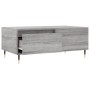 Mesa de centro madera contrachapada gris Sonoma 90x50x36,5 cm by , Coffee table - Ref: Foro24-830802, Price: 52,48 €, Discoun...