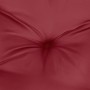 Cojín para muebles de palets tela rojo tinto 60x60x12 cm by , Cushions for chairs and sofas - Ref: Foro24-40973, Price: 18,69...