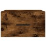 Mesita de noche de pared color roble ahumado 35x35x20 cm by , Lockers and storage cabinets - Ref: Foro24-829862, Price: 28,65...