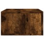 Mesita de noche de pared color roble ahumado 35x35x20 cm by , Lockers and storage cabinets - Ref: Foro24-829862, Price: 28,65...