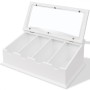 Cubertero estilo barroco MDF blanco von , Besteck- und Utensilienkästen - Ref: Foro24-242645, Preis: 71,03 €, Rabatt: %