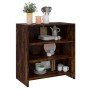 Aparador de madera de ingeniería roble ahumado 70x40,5x75 cm by , Sideboards - Ref: Foro24-813008, Price: 57,77 €, Discount: %