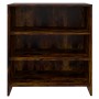 Aparador de madera de ingeniería roble ahumado 70x40,5x75 cm by , Sideboards - Ref: Foro24-813008, Price: 57,77 €, Discount: %