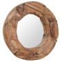 Espejo decorativo redondo teca 60 cm von , Spiegel - Ref: Foro24-244560, Preis: 135,51 €, Rabatt: -5%%