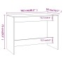 Badmöbel Set 3 Stück schwarzes Holzwerkstoff von vidaXL, Möbelsets für Küchen und Esszimmer - Ref: Foro24-809477, Preis: 97,7...