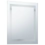 Espejo de baño con LED y sensor táctil 50x60 cm | Foro24.es | Tu tienda online para hogar, jardín y más Foro24.es