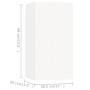 Set de muebles de salón TV 4 piezas madera de ingeniería blanco de , Muebles TV - Ref: Foro24-3078731, Precio: 152,08 €, Desc...