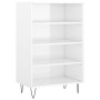 Aparador alto madera de ingeniería blanco brillante 57x35x90 cm | Foro24.es | Tu tienda online para hogar, jardín y más Foro24.es
