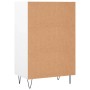 Aparador alto madera de ingeniería blanco brillante 57x35x90 cm | Foro24.es | Tu tienda online para hogar, jardín y más Foro24.es