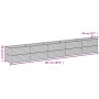 Jardinera acero corten 482x50x69 cm von , Töpfe und Pflanzgefäße - Ref: Foro24-151988, Preis: 189,53 €, Rabatt: %