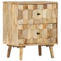 Mesita de noche de madera maciza de mango 40x30x50 cm | Foro24.es | Tu tienda online para hogar, jardín y más Foro24.es