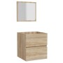 Armario de baño con espejo madera de ingeniería roble Sonoma von , Badezimmermöbel - Ref: Foro24-804866, Preis: 65,30 €, Raba...