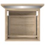 Armario de baño con espejo madera de ingeniería roble Sonoma von , Badezimmermöbel - Ref: Foro24-804866, Preis: 65,30 €, Raba...