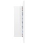 Armario espejo de baño LED acrílico blanco brillo 60x12x45 cm von , Badezimmerwaschtische - Ref: Foro24-804961, Preis: 51,72 ...